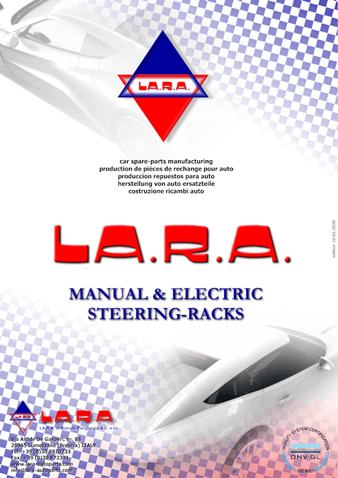 LA.R.A. steering-racks